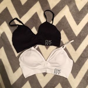 DKNY bras. Size L.
